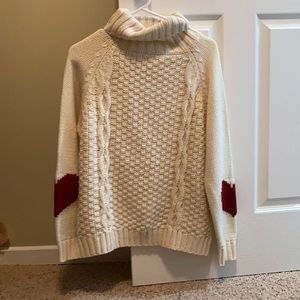 Knitted turtle neck sweater